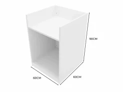 Monstershop Escritorio Secreter|Mostrador para Caja Registradora TB60 60x60x90cm –
