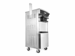 Pequeño Electrodoméstico|Máquina Comercial para Helado Suave SucceBuy de 2200 W, 2+1 Sabores, de Pie