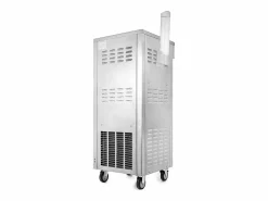 Pequeño Electrodoméstico|Máquina Comercial para Helado Suave SucceBuy de 2200 W, 2+1 Sabores, de Pie