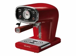 Máquina de café 1388 Café Retro Roja 850W - Cápsulas y Monodosis, Depósito 1L, Diseño Vintage^Ariete Hot