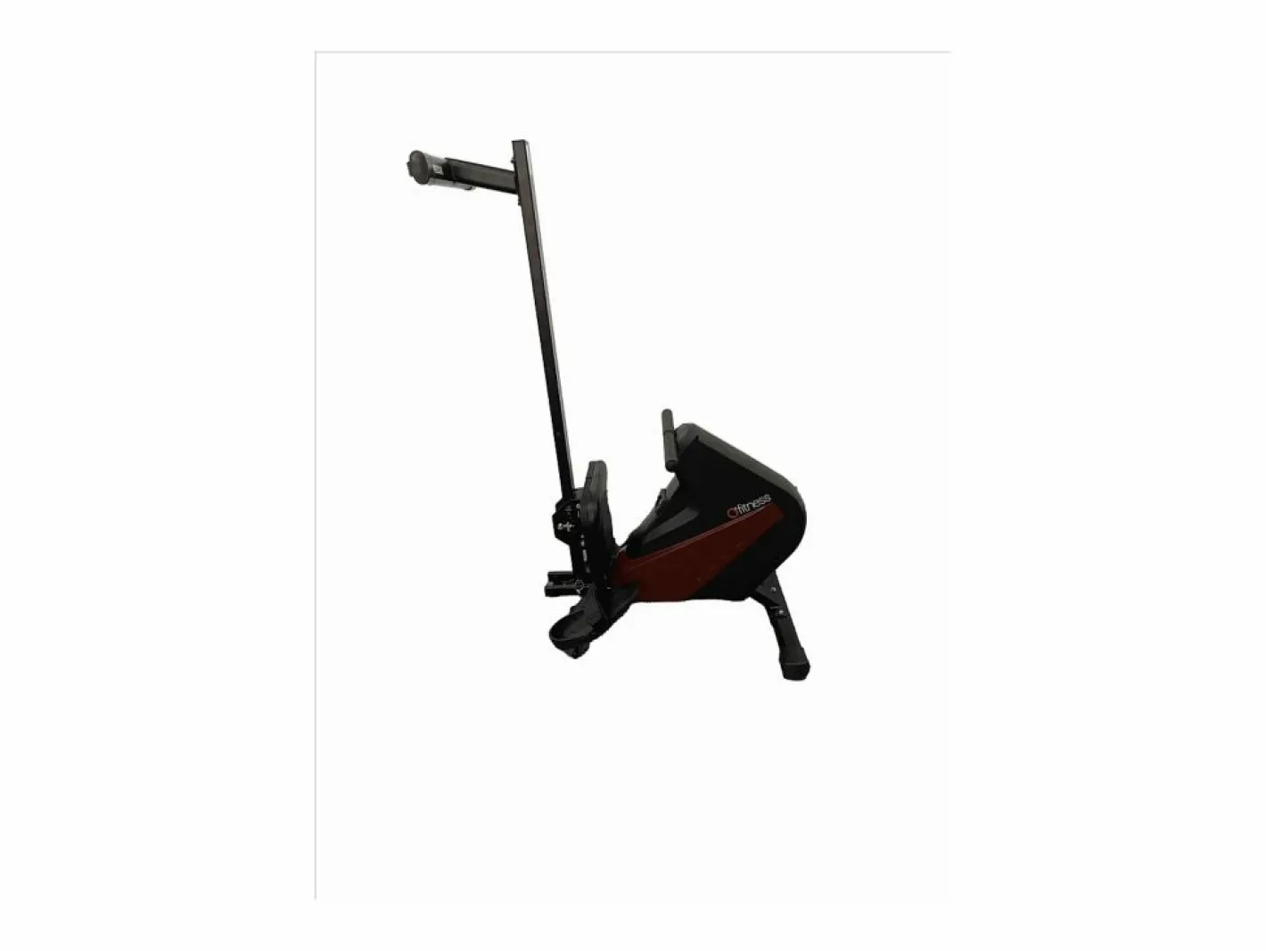 Máquina de ejercicios de remo con tiro central - O'Fitness - Contador de 5 funciones - Rueda magnética: 5 Kg Negro Sale