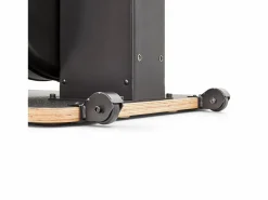 Máquina de esquí de aire con soporte de suelo - Half Human - Casa/Apartamento - Pantalla LCD con 8 programas Negro Best