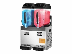 Máquina de Granizado Comercial SucceBuy 2 x 12L, Máquina de Smoothie y Margarita, para Supermercados, Cafeterías, Restaurantes y Bares^ New