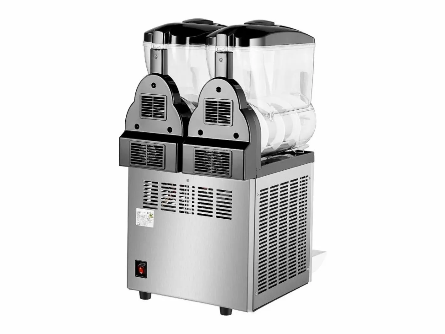 Máquina de Granizado Comercial SucceBuy 12 Lx2, Máquina de Smoothie Margarita, Acero Inoxidable, para la Casa, la Fiesta, el Café, el Bar^ Sale