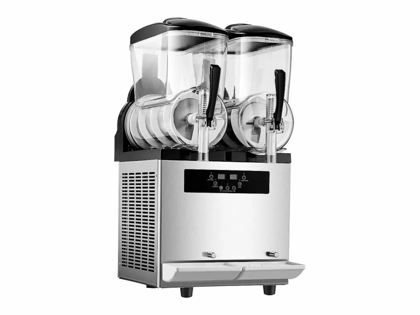Máquina de Granizado Comercial SucceBuy 12 Lx2, Máquina de Smoothie Margarita, Acero Inoxidable, para la Casa, la Fiesta, el Café, el Bar^ Sale