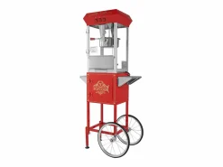 Pequeño Electrodoméstico|Máquina de Palomitas SucceBuy, Máquina de Palomitas con Carrito, 850 W, 8 oz, 48 Tazas, , 610 x 410 x 1395 mm