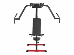 Máquina de prensa de pecho ajustable SucceBuy, capacidad de 204 kg, equipo para entrenamiento de pecho, espalda, deltoides posteriores y hombros, gimnasio en casa^ Discount