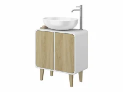 Vicco Mueble De Lavabo|Mueble bajo lavabo /roble 60x30x61 arla