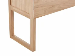 Vente-unique Mueble De Lavabo|Mueble bajo lavabo de roble macizo - Natural claro - L120 cm - TARELO