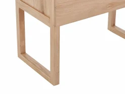 Vente-unique Mueble De Lavabo|Mueble bajo lavabo de roble macizo - Natural claro - L80 cm - TARELO
