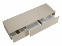 Mueble bajo lavabo flotante de baño, color , L150 x H32 cm, ISAURE^Vente-unique Online