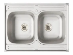 Mueble Bajo para Fregadero con almacenamiento Lucca 2 pcs^vidaxl Best