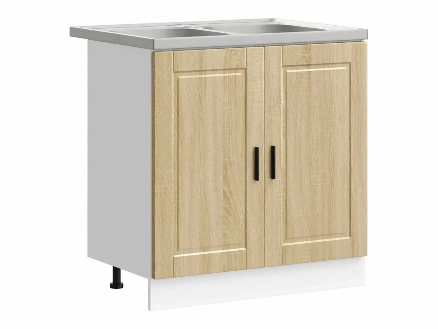 vidaxl Estantería Sobre Inodoro|Mueble Bajo para Fregadero con puerta Porto 2 pcs Marrón