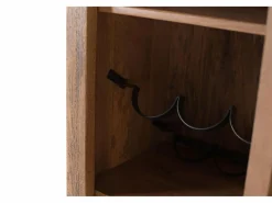 Giner y colomer Mueble Bar|Mueble bar con puerta frontal fabricado en madera de mango