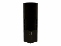 Mueble bar esquinero Syrah, con soporte para copas 180.6CM A X 46.9CM An X 46.9CM P Wengue^TuHome Clearance