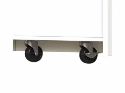Hauss Spole Mueble Bar|Mueble bar extensible con 2 cajones y 2 puertas - Tapa extensible con ruedas - y madera