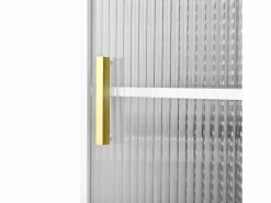 Mueble bar giratorio con enchufes, iluminación LED y tablero perforado -^Hauss Spole Online