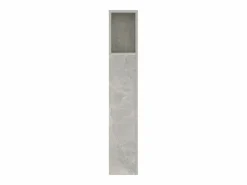 Mueble cabecero hormigón 140x18,5x104,5 cm^vidaxl