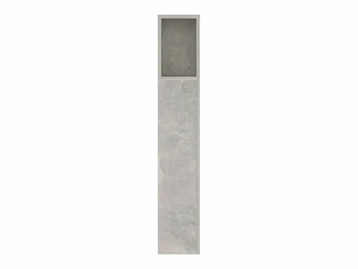 Mueble cabecero hormigón 140x18,5x104,5 cm^vidaxl