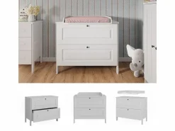 Vicco Mueble cambiador 108x70x98 ajaton Blanco