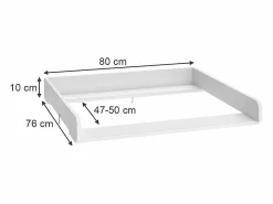 Vicco Mueble De Bebé|Mueble cambiador 80x76x10 wicko