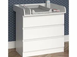 Vicco Mueble cambiador 80x76x87 emma Blanco