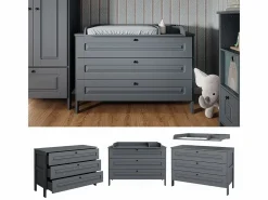Mueble cambiador 133x70x98.4 ajaton^Vicco Outlet