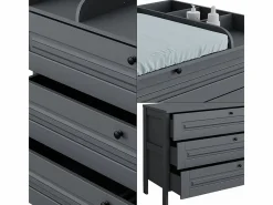 Mueble cambiador 133x70x98.4 ajaton^Vicco Outlet