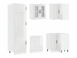Mueble cocina Kalmar brillo 14 pzas madera contrachapada^vidaxl Discount