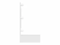 vidaxl Mueble De Pared Para Baño|Mueble con espejo y luces LED brillante 90x31,5x62 cm