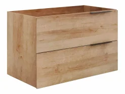Mueble con un lavabo y columna - - 80 cm - NISAYA^Vente-unique New