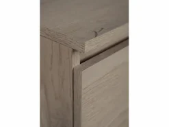 Mueble de baño 140 cm (2x 60 + 20) con encimera superior + patas para mueble, color: Roble Claro, 140 x 46 x 80,7 cm Marru00f3n New