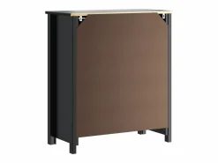Mueble de baño BERG madera maciza de pino 69,5x34x80 cm^vidaxl New