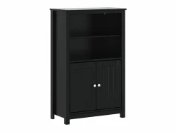 vidaxl Mueble De Pared Para Baño|Mueble de baño BERG madera maciza de pino 69,5x34x110 cm