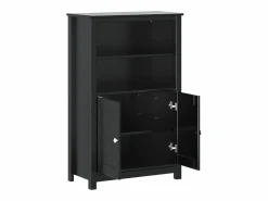 vidaxl Mueble De Pared Para Baño|Mueble de baño BERG madera maciza de pino 69,5x34x110 cm
