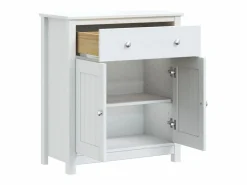 Mueble de baño BERG madera maciza de pino 69,5x34x80 cm^vidaxl Clearance