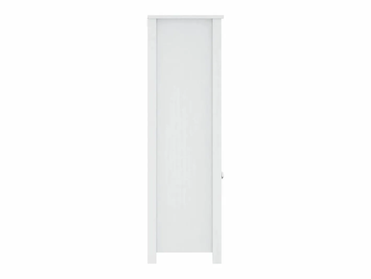 vidaxl Mueble de baño BERG madera maciza de pino 69,5x34x110 cm Blanco Discount
