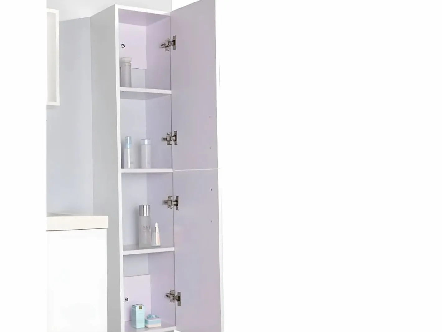 Mueble de Baño 120 cm Columna y Lavabo Incluido - Emily^ELITESHOPPING Outlet