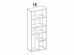 Mueble de baño, Cachemira, 60 x 30 x 174 cm Beige Discount