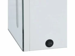 vidaxl Mueble de baño con espejo LED 80x12,2x68 cm Blanco