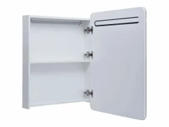 vidaxl Mueble de baño con espejo LED 60x11x80 cm Blanco Best