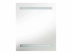 Mueble De Pared Para Baño|Mueble de baño con espejo LED 50x13,5x60 cm ES430564
