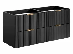 Mueble de baño con lavabo encastrado y columna, , An120 cm, ZEVARA^Vente-unique Discount