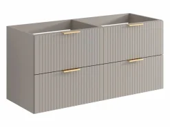 Mueble de baño con lavabo de empotrar y columna, , An120 cm, ZEVARA^Vente-unique Hot