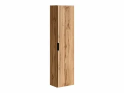 Mueble de baño con lavabo para empotrar y columna, Natural claro, An80 cm, ZEVARA^Vente-unique Best