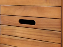 Mueble de baño de madera de acacia - Mueble de baño - 130 cm - PULUKAN^Vente-unique Best