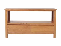 Mueble de baño de teca con doble lavabo - Medidas 135 x 55 cm - KETAPANG^Vente-unique Online