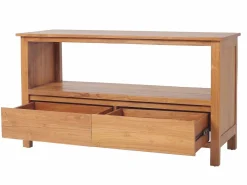 Mueble de baño de teca con doble lavabo - Medidas 135 x 55 cm - KETAPANG^Vente-unique Online