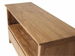 Mueble de baño de teca con doble lavabo - Medidas 135 x 55 cm - KETAPANG^Vente-unique Online