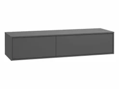 Vente-unique Mueble De Lavabo|Mueble de baño flotante bajo lavabo de baño, color , Ancho 150 x A32 cm, ISAURE